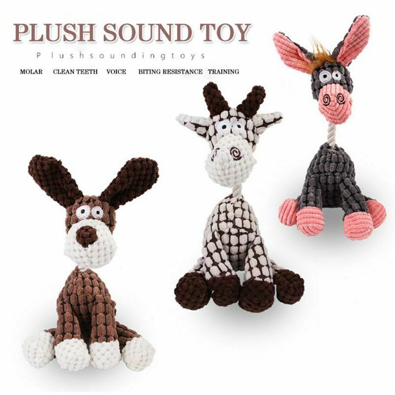 Plush Squeaky Toy for Dogs