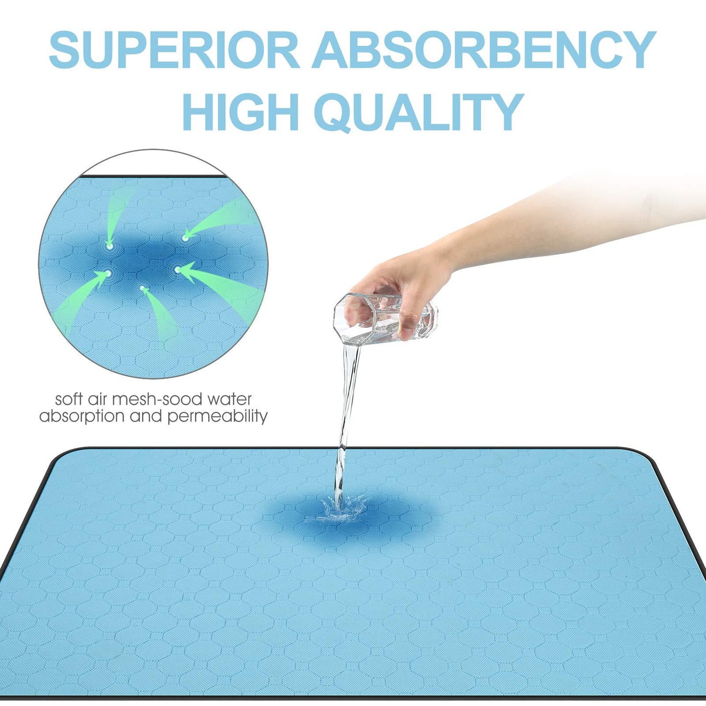 Washable Waterproof Dog Urine Pad – 2 Pack