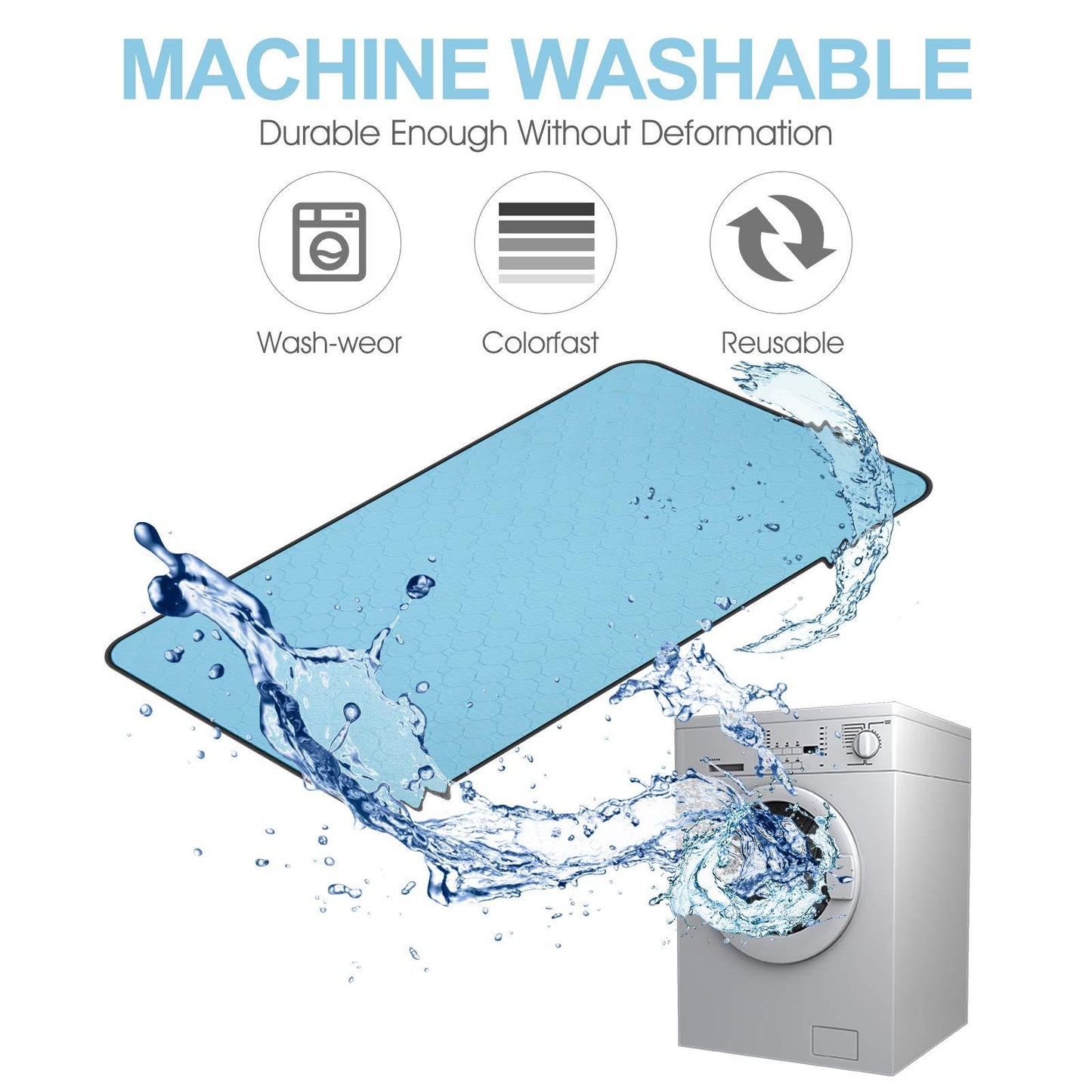 Washable Waterproof Dog Urine Pad – 2 Pack