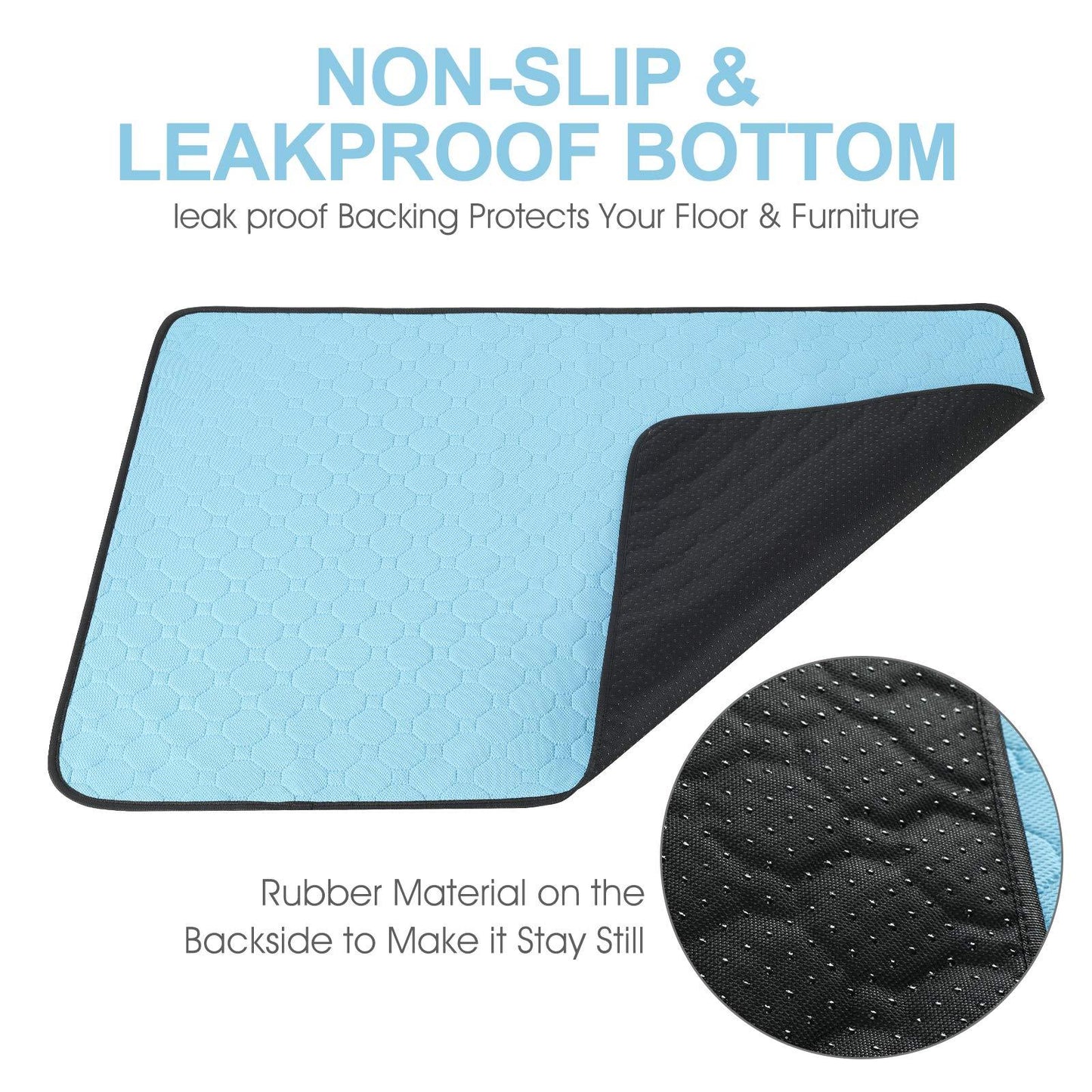 Washable Waterproof Dog Urine Pad – 2 Pack