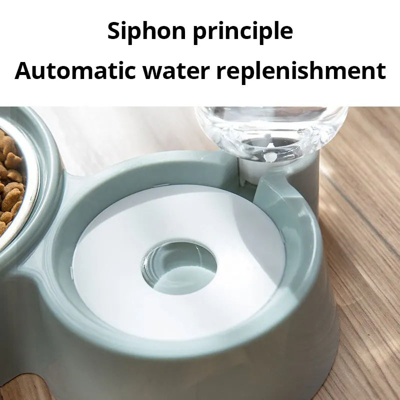 Automatic Pet Water & Food Dispenser