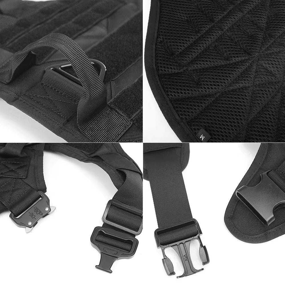 Camouflage Dog Harness & Leash Set
