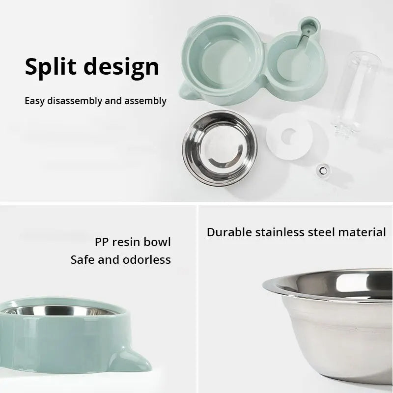 Automatic Pet Water & Food Dispenser