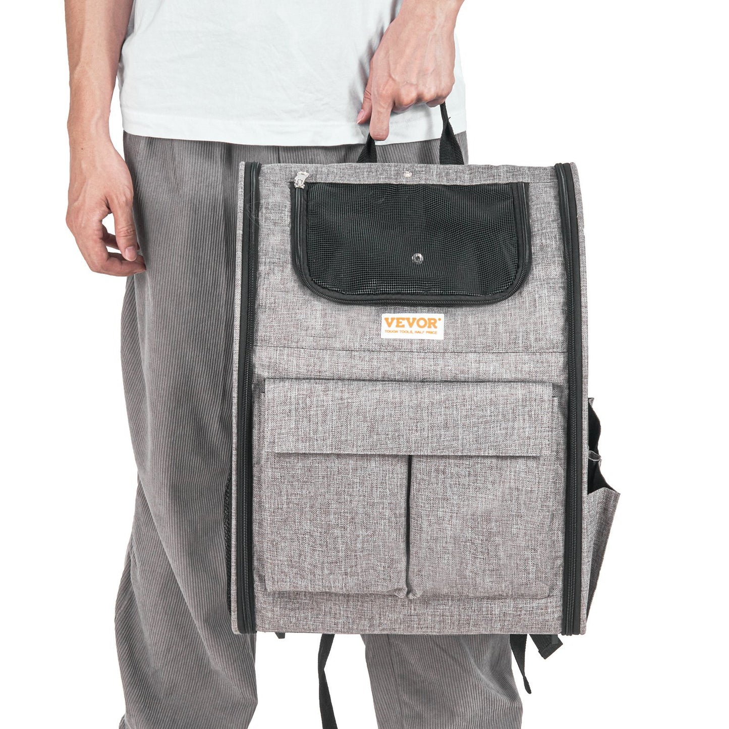 Rolling Pet Carrier Backpack with Wheels